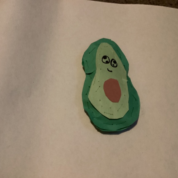 Homage Avocado plushie - Picture 3 of 3